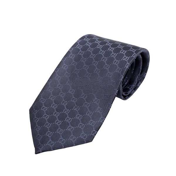 グッチ GUCCI ネクタイ 456520-4B002-4168 メンズ ネイビー ネクタイ